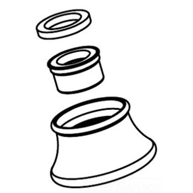 Click here to see Moen 116632ORB Moen 116632ORB Stream Straightener for Roman Tub Filler, Oil Rubbed Bronze