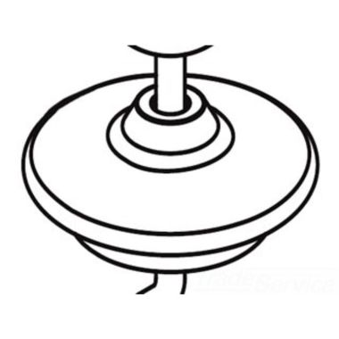 Click here to see Moen 116649BN Moen 116649BN Part Spout Cap, Two Handle Lavatory