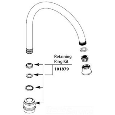 Click here to see Moen 115043SLPC Moen 115043SLPC Part Spout Two Handle Slip Connector