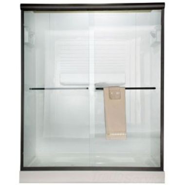 Click here to see American Standard AM00390.400.224 American Standard AM00.390400.224 Euro By-Pass Shower Door, Oil-Rubbed Bronze