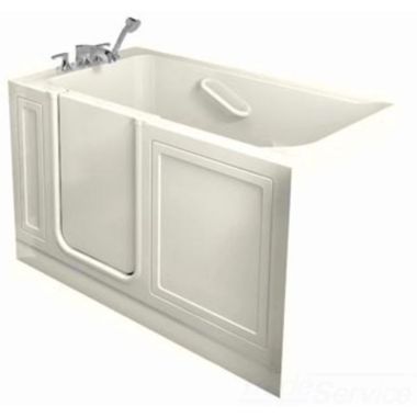 Click here to see American Standard 3060.100.SLL American Standard 3060.100.SLL Gelcoat Walk-In Soaking Tub,  Linen
