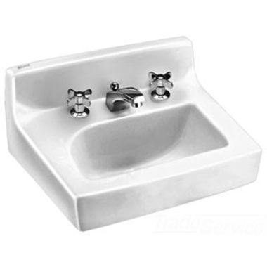 Click here to see American Standard 0373.950.020 American Standard 0373.950.020 Penlyn Wall-Mount Sink, White