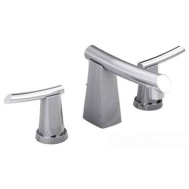 Click here to see American Standard 7010801.075 AS 7010.801.075 GREEN TEA TWO HANDLE WIDESPREAD LAV FAUCET STAINLESS STEEL