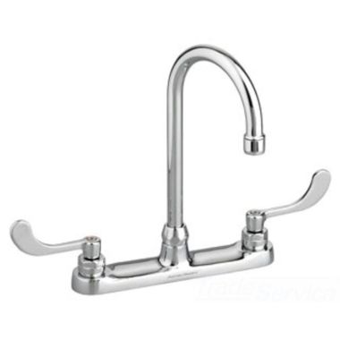 Click here to see American Standard 6405.141.002 American Standard Monterrey Two Handle Kitchen Faucet w/ Side Spray, 5