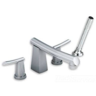 Click here to see American Standard 7010.901.002 American Standard 7010.901.002 Green Tea Deck-Mount Bathtub Faucet w/ Spray, Chrome