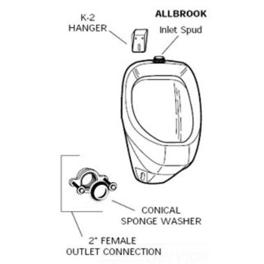 Click here to see American Standard 047005-0070A American Standard 047005-0070A PART Spud 2.25