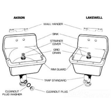 Click here to see American Standard 078479-0020A AS 078479-0020A STRAINER GRID COVER FOR CAST IRON SINKS