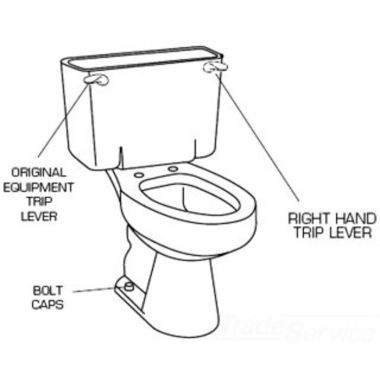Click here to see American Standard 738170-0020A American Standard 738170-0020A Chrome Trip Lever
