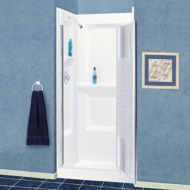 Click here to see Mustee 736WHT Mustee 736WHT White Durawall Shower Wall