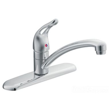 Click here to see Moen 67445EP Moen Chateau Single Handle Kitchen Faucet, Chrome - 67445EP