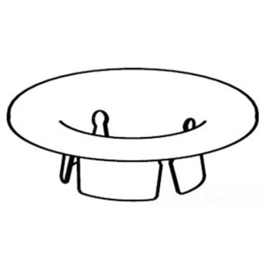 Click here to see Moen 103458BP Moen 103458BP Snap On Waste Seat