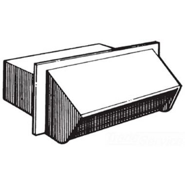 Click here to see Broan WC638 BROAN-NUTONE WC638 WALL CAP-3-1/4 X 14 BLACK