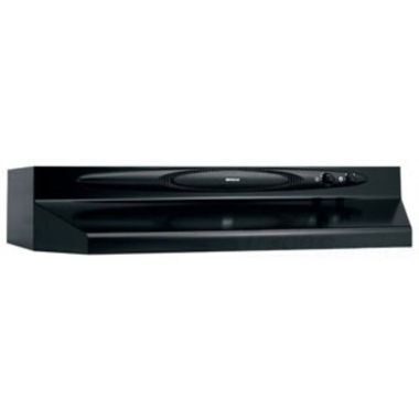 Click here to see Broan QT242BL BROAN-NUTONE QT242BL 42 BLACK UNDER CABINET HOOD 200 CFM