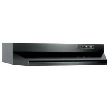 Click here to see Broan 403623 BROAN-NUTONE 403623 36 BLACK UNDER CABINET HOOD 160 CFM