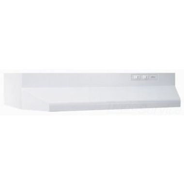Click here to see Broan 404201 BROAN-NUTONE 404201 42 WHITE UNDER CABINET HOOD 160 CFM