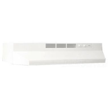 Click here to see Broan 413601 BROAN-NUTONE 413601 36 WHITE UNDER CABINET HOOD NON-DUCTED