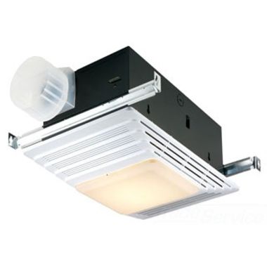 Click here to see Broan 656 BROAN-NUTONE 656 HEATER/LIGHT WHITE PLASTIC GRILLE 100W LIGHT