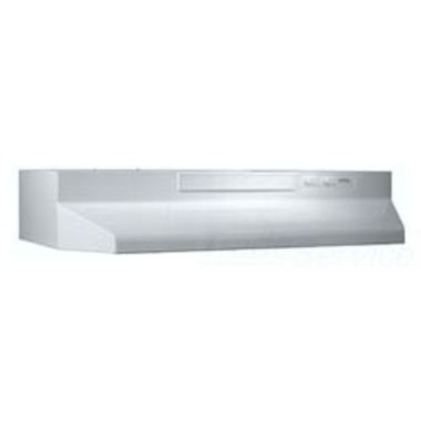 Click here to see Broan 433611 BROAN-NUTONE 433611 36 WHITE-ON-WHITE UNDER CABINET HOOD 220 CFM