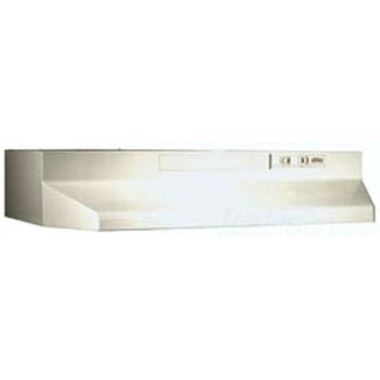 Click here to see Broan 433618 BROAN-NUTONE 433618 36 ALMOND-ON-ALMOND UNDER CABINET HOOD 220 CFM