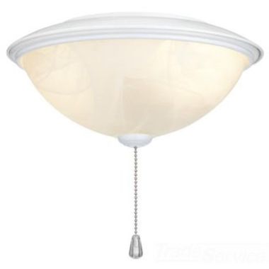 Click here to see Broan LK30AWH Broan-NuTone Light Kit With Contemporary Alabaster Bowl - LK30AWH 
