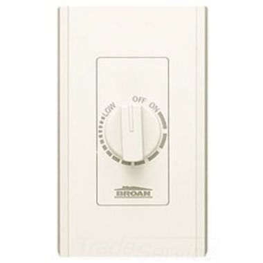 Click here to see Broan 72V BROAN-NUTONE 72V ELECTRONIC VARIABLE SPEED CONTROL IVORY 6 AMP 120V