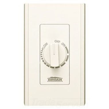 Click here to see Broan 75V BROAN-NUTONE 75V ELECTRONIC VARIABLE SPEED CONTROL IVORY 6 AMPS 240V