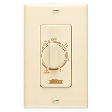 Click here to see Broan 71V BROAN-NUTONE 71V 12 HOUR TIME CONTROL IVORY 20 AMPS 120V 10 AMPS 240V