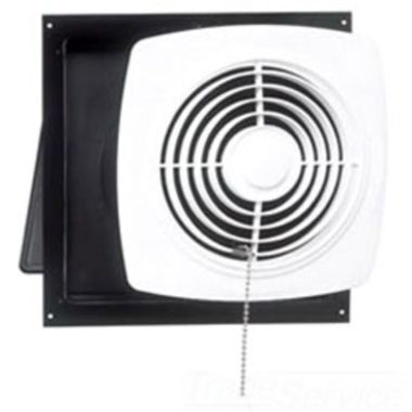 Click here to see Broan 507 BROAN-NUTONE 507 8 CHAIN-OPERATED WALL FAN WHITE SQUARE PLASTIC GRILLE 250 CFM
