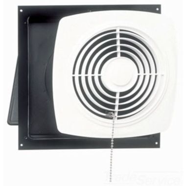 Click here to see Broan 506 BROAN-NUTONE 506 10 CHAIN-OPERATED WALL FAN WHITE SQUARE PLASTIC GRILLE 470 CFM