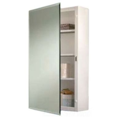 Click here to see Jensen 235P26WH Broan-NuTone 235P26WH White Topsider Medicine Cabinet, Polished Mirror