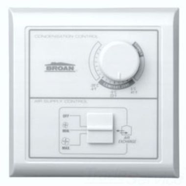 Click here to see Broan VT1W Broan-NuTone Central Control with Dehumidistat, Low Voltage - VT1W
