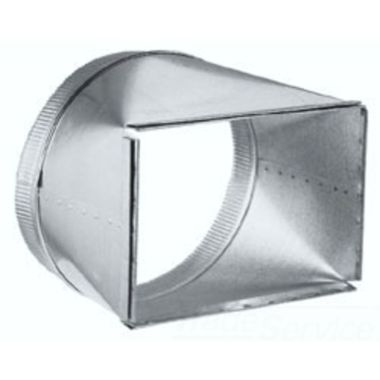 Click here to see Broan T81212 BROAN-NUTONE T81212 TRANSITION 8 X 12 TO 12 FOR 900 & 1500 CFM HIGH CAPACITY MODELS