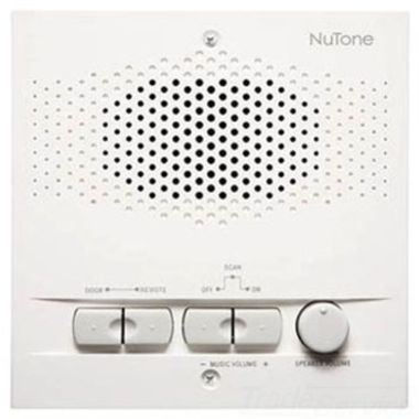 Click here to see Broan NRS103WH BROAN-NUTONE NRS103WH INDOOR REMOTE STATION-RETROFIT FOR 3-WIRE INTERCOM SYSTEMS -WHITE
