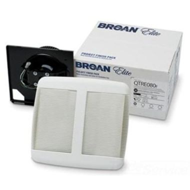 Click here to see Broan QTR080F Broan-NuTone QTR080F Bathroom Fan Finish Pack
