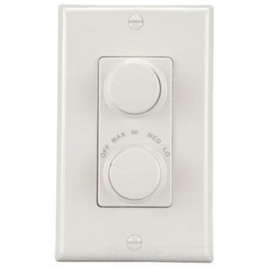 Click here to see Broan 78V Broan-NuTone 4-Speed Fan and Light Control, Ivory - 78V