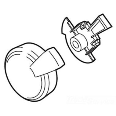 Click here to see Delta RP52147 Delta RP52147 Delta Diverter Handle Assembly - Temperature (Chrome)