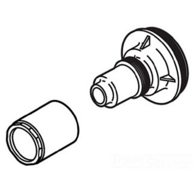Click here to see Delta RP51920 DELTA RP51920 PART DIVERTER TRIM SLEEVE CHROME
