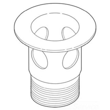 Click here to see Delta RP23060WH Delta RP23060WH White Drain Flange