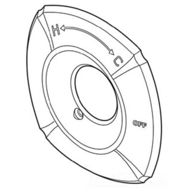 Click here to see Delta RP61267CZ Delta RP61267CZ Part Escutcheon 1400 Series Champagne Bronze