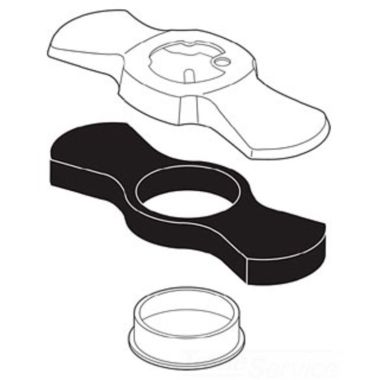 Click here to see Delta RP61046RB Delta RP61046RB Delta Escutcheon and gasket (Venetian Bronze)