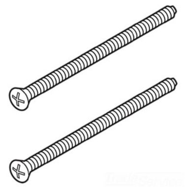 Click here to see Delta RP196CZ DELTA RP196CZ PART ESCUTCHEON TRIM SCREWS (2) CHAMPAGNE BRONZE
