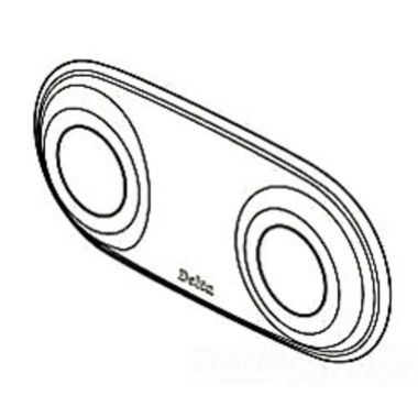 Click here to see Delta RP38621CZ Delta RP38621CZ Part Jet Module Xo Escutcheon Champagne Bronze