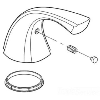 Click here to see Delta RP61281PT DELTA RP61281PT PART SINGLE BLADE HANDLE KIT AGED PEWTER