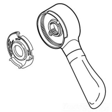 Click here to see Delta RP51306SS Delta RP51306SS Delta Single Lever Handle Kit - 17 Series (Stainless)