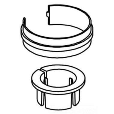 Click here to see Delta RP73391 Delta RP73391 Cassidy Spout Retainer and Ring - 2H Kitchen