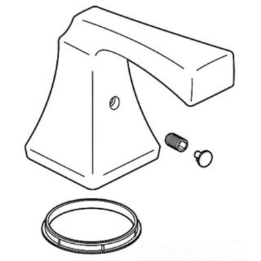 Click here to see Delta RP53409 Delta RP53409 Delta Two Metal Lever Handle Kit (Chrome)