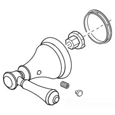 Click here to see Delta RP72727SS DELTA RP72727SS PART TWO METAL LEVER HANDLE KIT STAINLESS