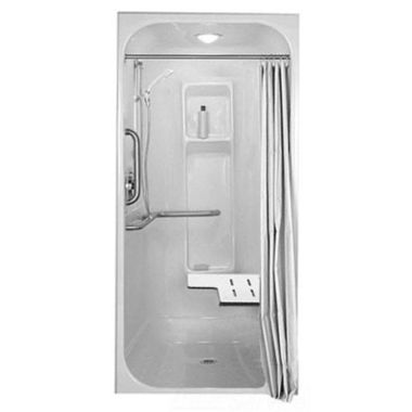 Click here to see Fiat A4834.07LF100 Fiat A4834.07LF100 Single-Piece Acrylic Shower
