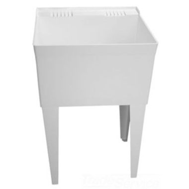 Click here to see Fiat FL6100 Fiat FL6100 Molded Stone Laundry Tub with Legs (Bulk)