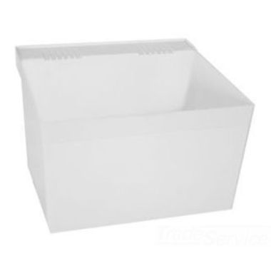 Click here to see Fiat L6100 Fiat L6100 Molded Stone Wall-Mount Laundry Tub (Bulk)